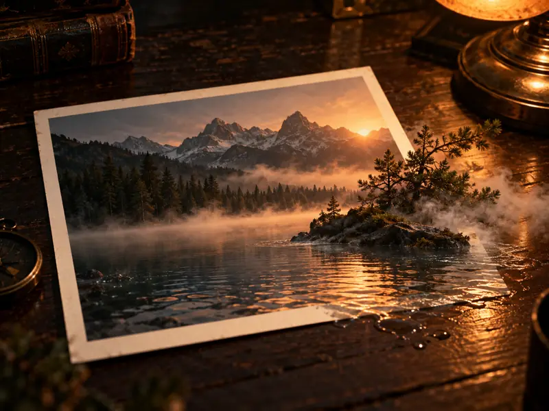 Illustration eines Bild-zu-Video-Workspace
